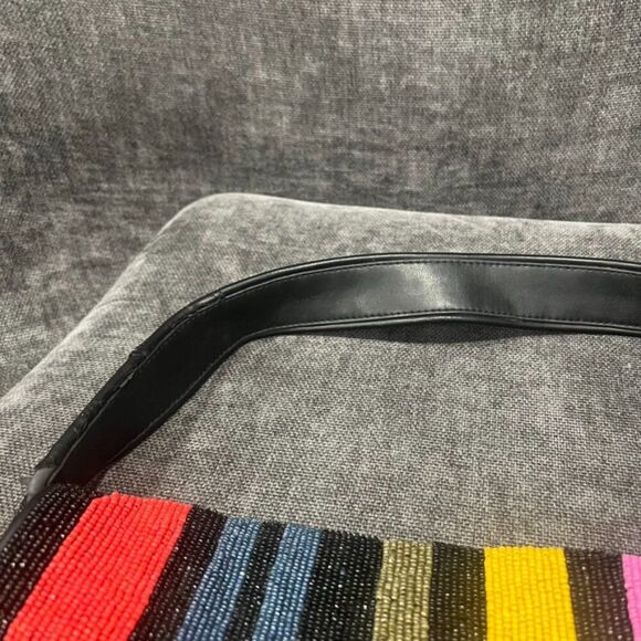 STAUD Tommy Bag Beaded Stripes - Picture 4 of 13